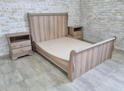 French Sleigh Bed