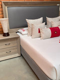 Essex Bedroom Suite Grey - 5 Piece