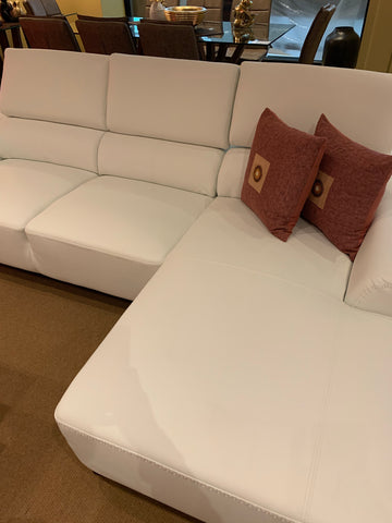 Clarence Corner Lounge Suite - White
