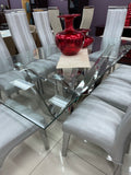 Nevada Dining Room Suite - Silver